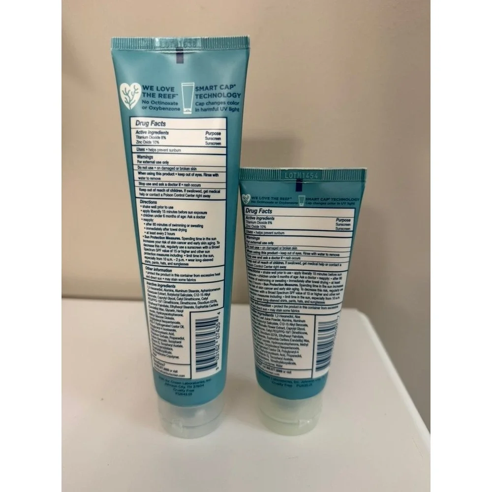 Blue Lizard Sunscreen Baby Kids 3oz 5oz Blue SPF 50 Mineral Lot NWT